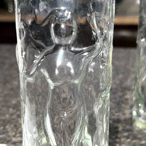 Libbey Mid Century Set Of Two Le Femme Cocktail Tumblers